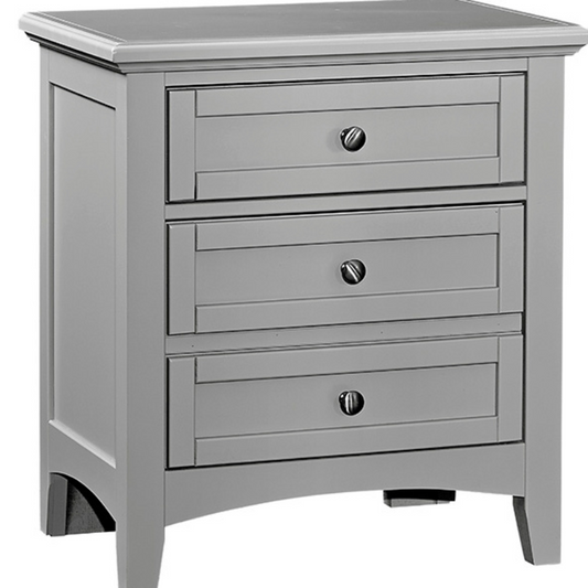 Bonanza 2 Draw Grey bedside cabinet