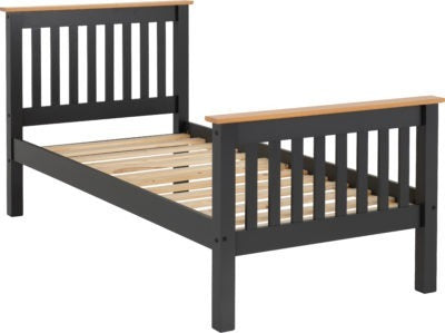Monaco 3' Bed High Foot End/ Low Foot End