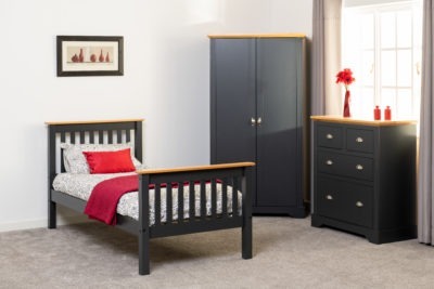 Monaco 3' Bed High Foot End/ Low Foot End