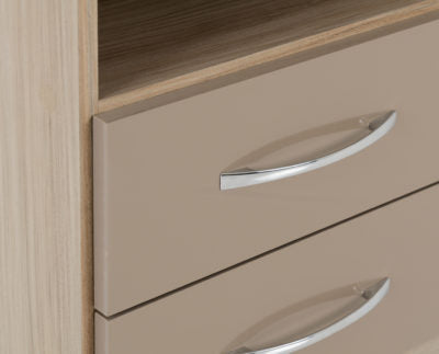 Nevada 2 Drawer Bedside