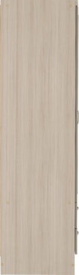 Nevada 3 Door 2 Drawer Mirrored Wardrobe