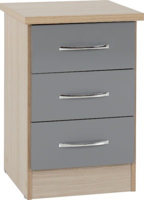 Nevada 2 Door 1 Drawer Wardrobe Bedroom Set