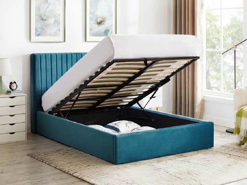 The Teal Ottoman Bed