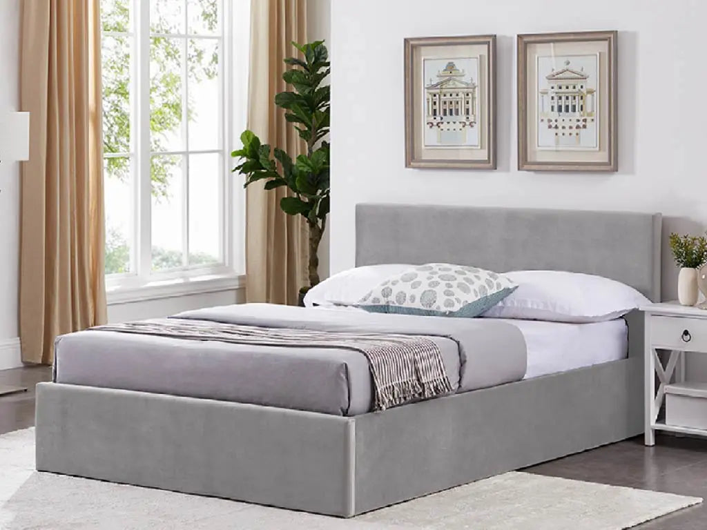 The Montana Ottoman Bed Light Grey