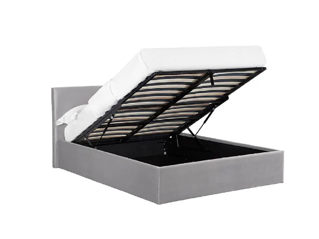 The Montana Ottoman Bed Light Grey